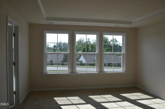 a window in an empty room with a window