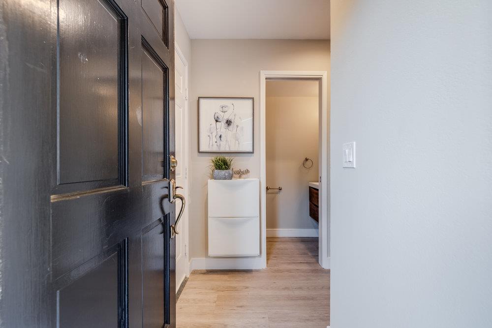 800 Rue Montagne Campbell, CA 95008 - Photo 4 of 53 a view of a kitchen from the hallway