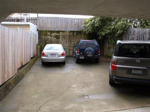 1827 Clement Street San Francisco, CA 94121 - Photo 8 of 8 Parking for 3 cars, PLUS a 1-car garage in the front (not shown here).