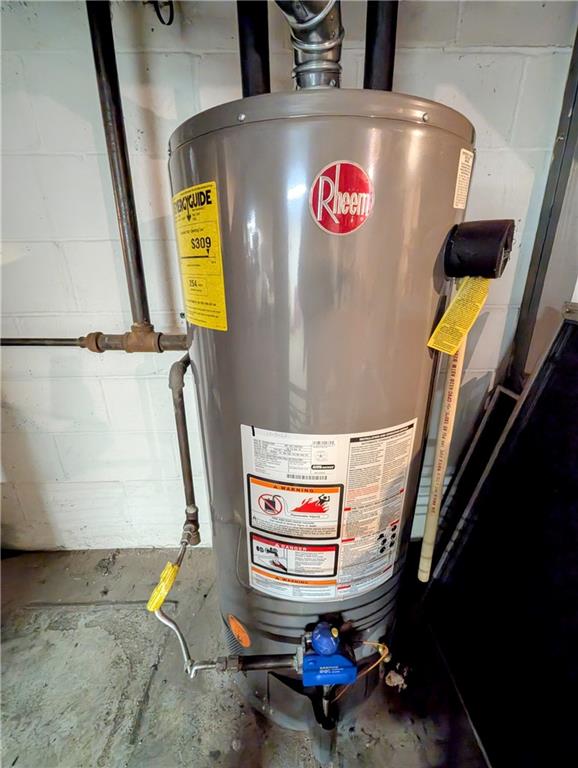 1022 Melrose Avenue Ambridge, PA 15003 - Photo 24 of 39 a view of water heater room