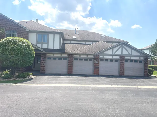 a house view with a outdoor space