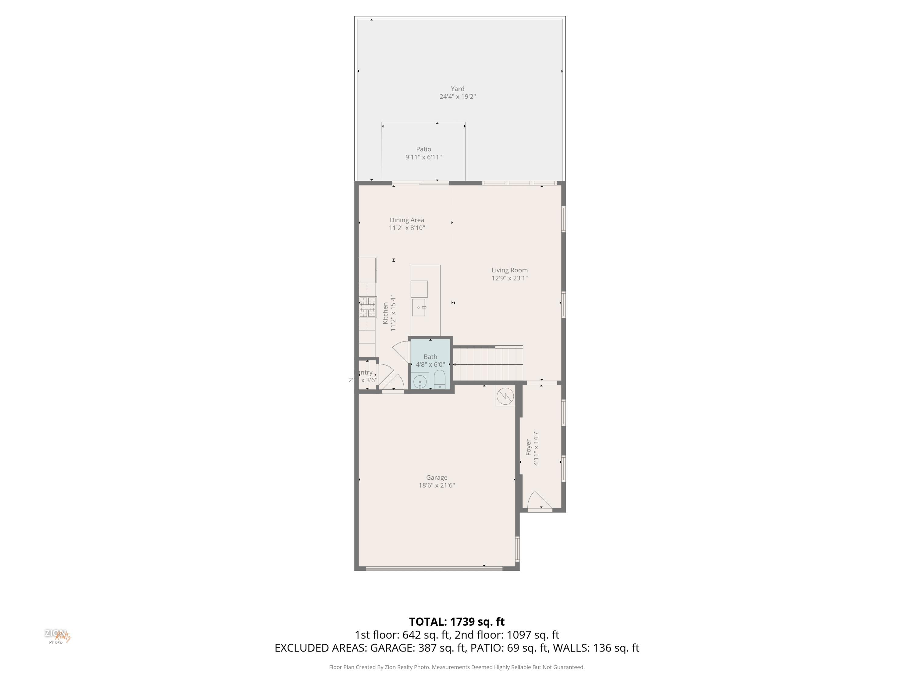 963 Manen Street Washington, UT 84780 - Photo 70 of 77 1st_floor_ 3 Bed