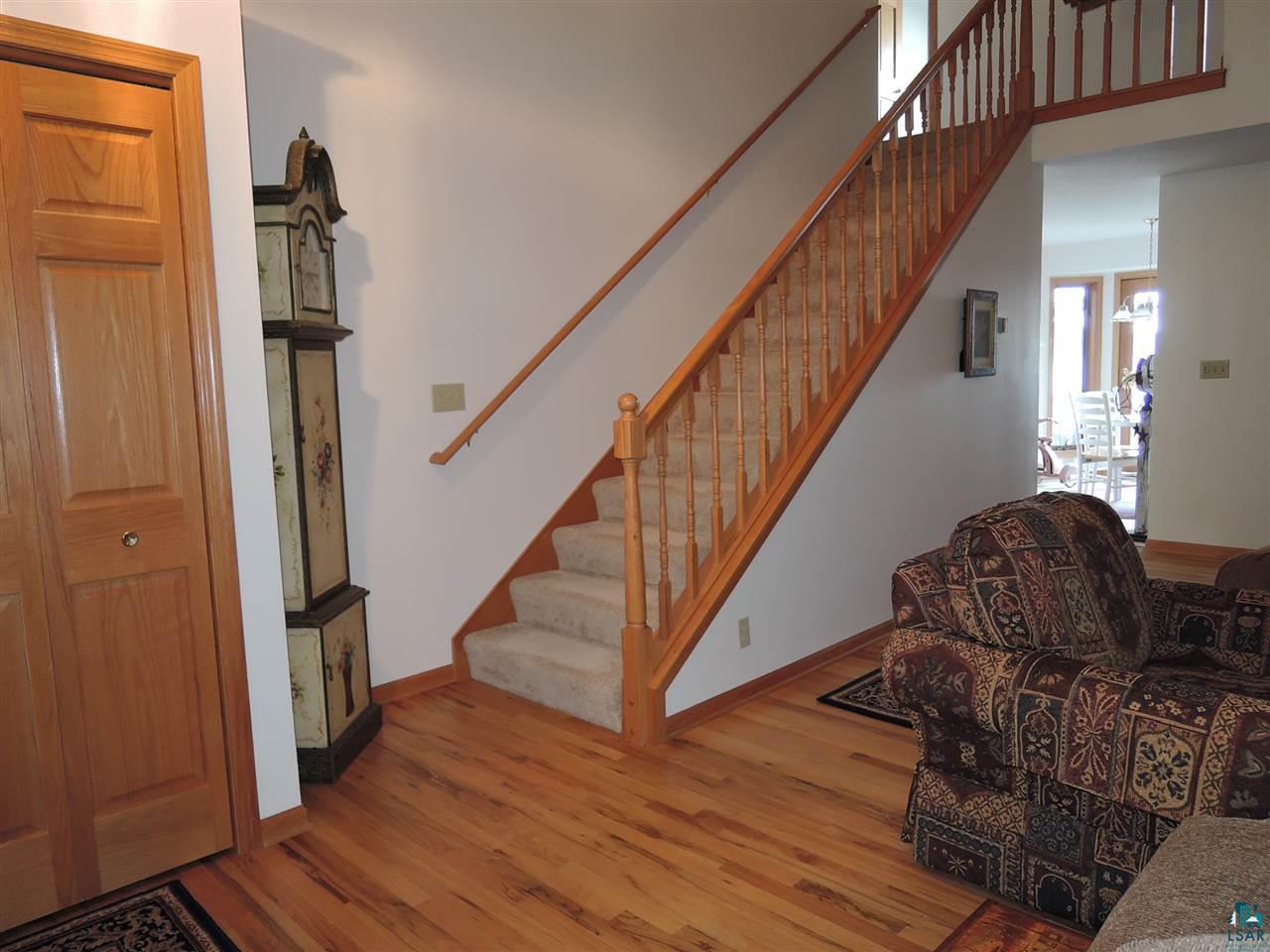 2865 Lake Road Barnes, WI 54873 - Photo 31 of 48 Stairway to upper level