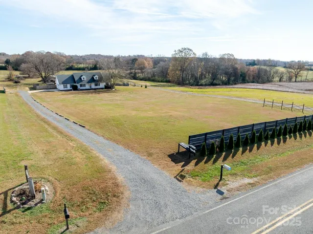 a view of a swimming pool and mountains