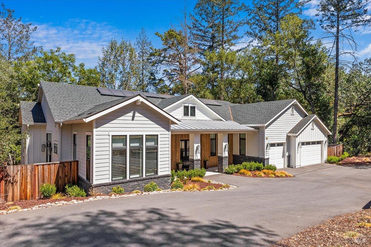 794 Los Olivos Road Santa Rosa, CA 95404 - Photo 55 of 59 a front view of a house with a yard and outdoor seating