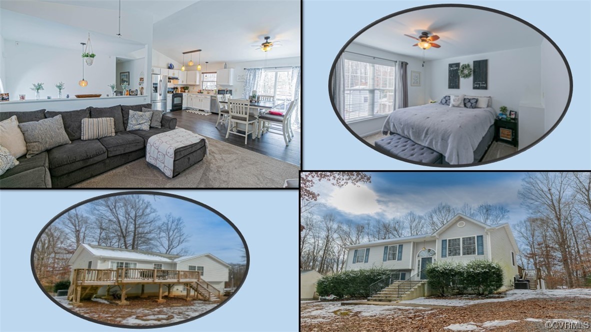 213 Cedar Ridge Drive Ruther Glen, VA 22546 - Photo 1 of 50 Spacious Split-Foyer with room for all !