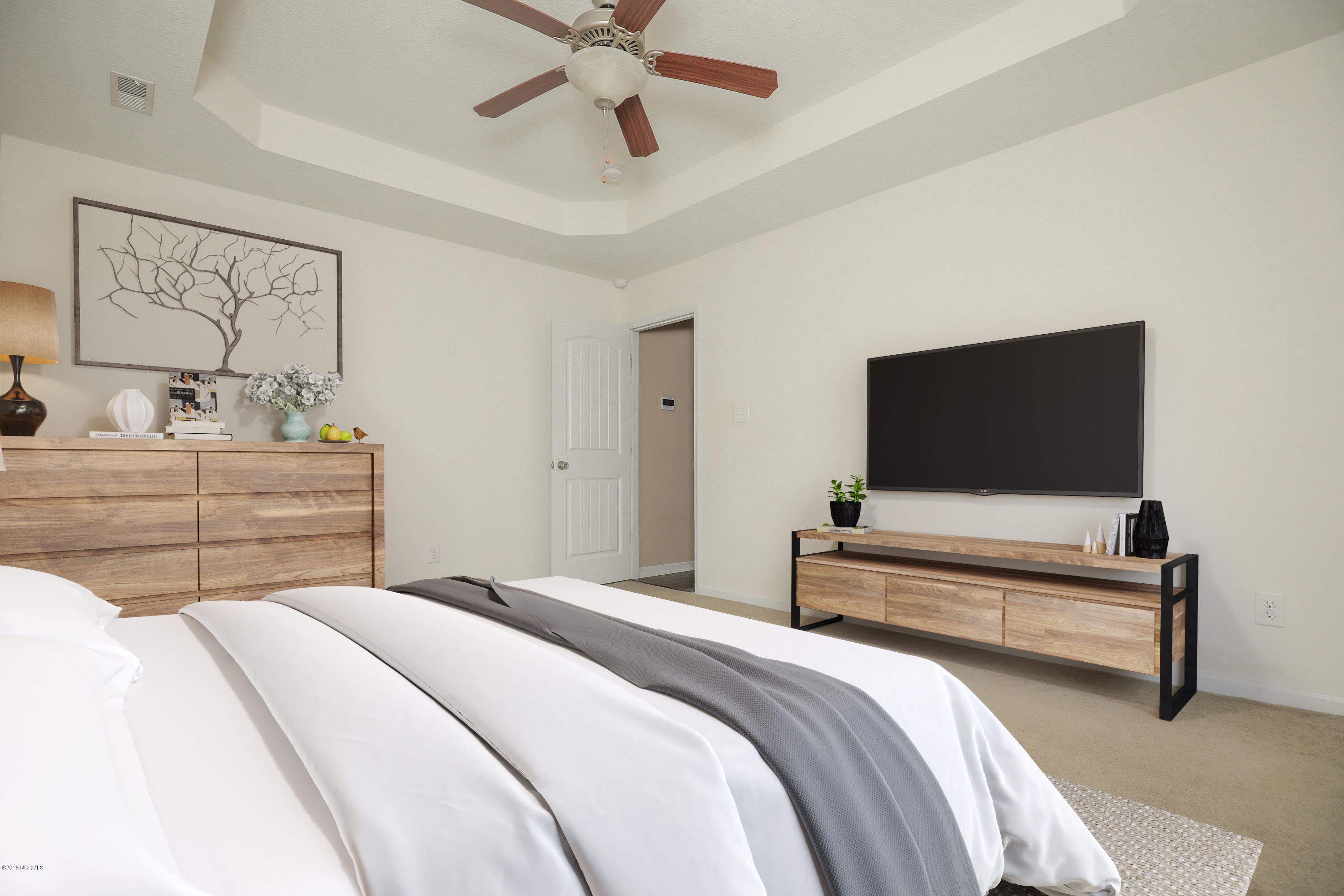 118 Saint Road Richlands, NC 28574 - Photo 8 of 49 Virtually Staged Master bedroom