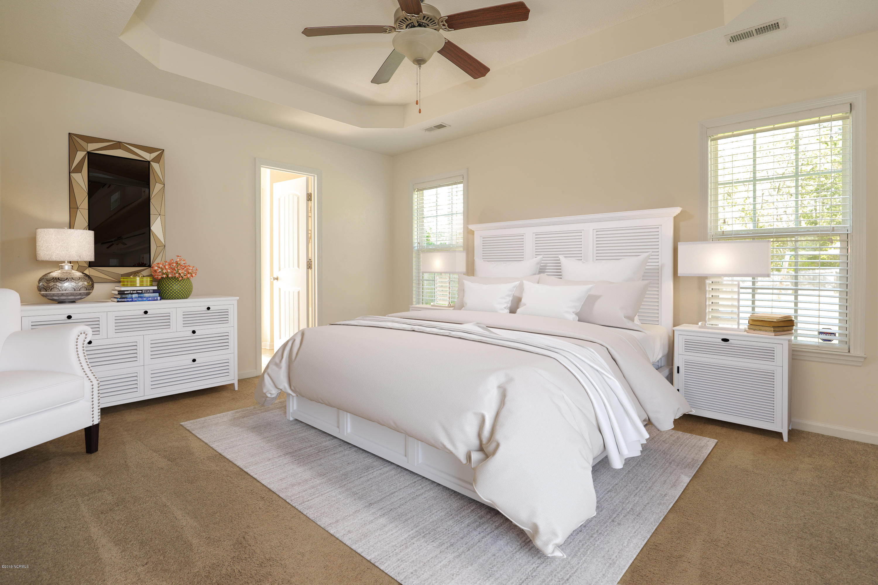 118 Saint Road Richlands, NC 28574 - Photo 9 of 49 Virtually Staged Master bedroom