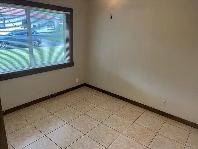 a view of a room with window