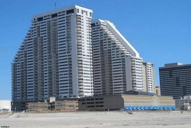 a view of a large building