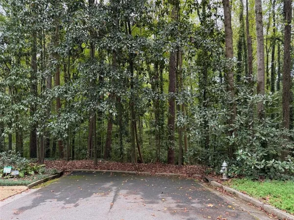 a view of outdoor space with trees