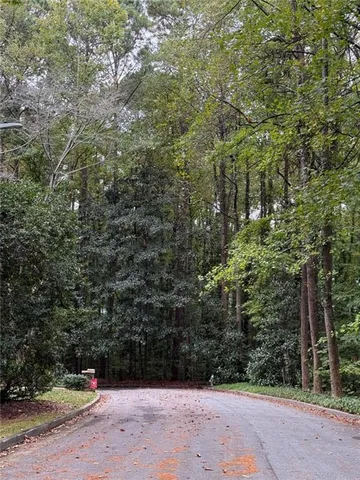 a view of outdoor space and trees