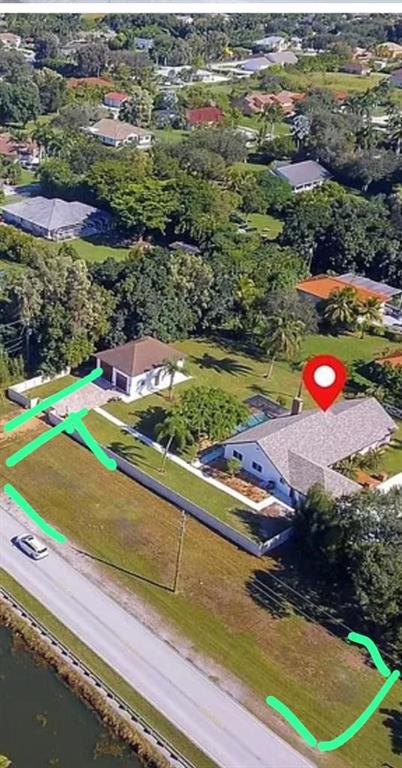 6530 Southwest 172nd Avenue Southwest Ranches, FL 33331 - Photo 42 of 42 an aerial view of a backyard