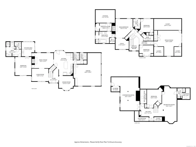 a picture of a floor plan