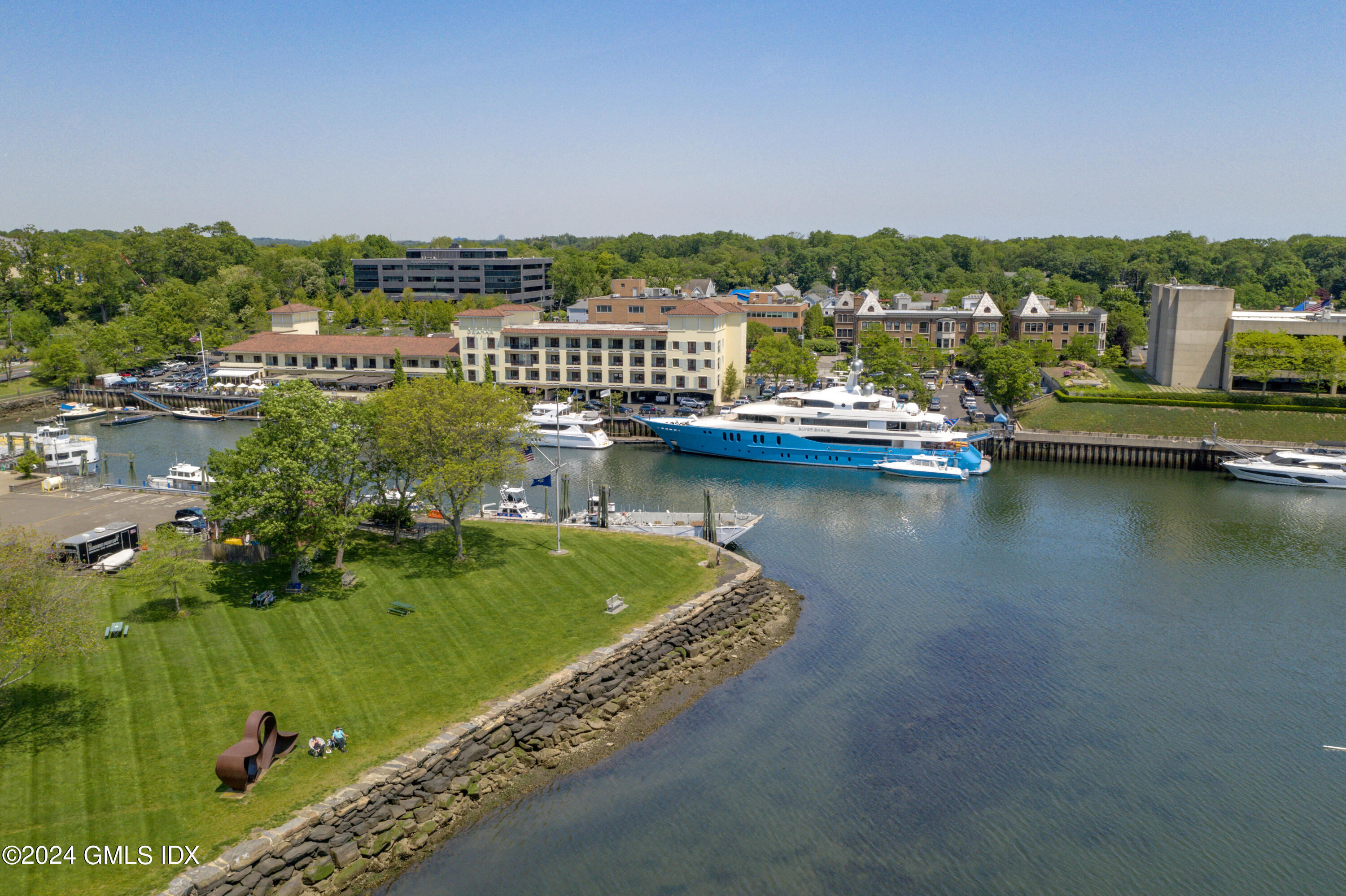 54 Greenwich Avenue, Unit 3 Greenwich, CT 06830 - Photo 30 of 30 a view of a lake with houses with outdoor space