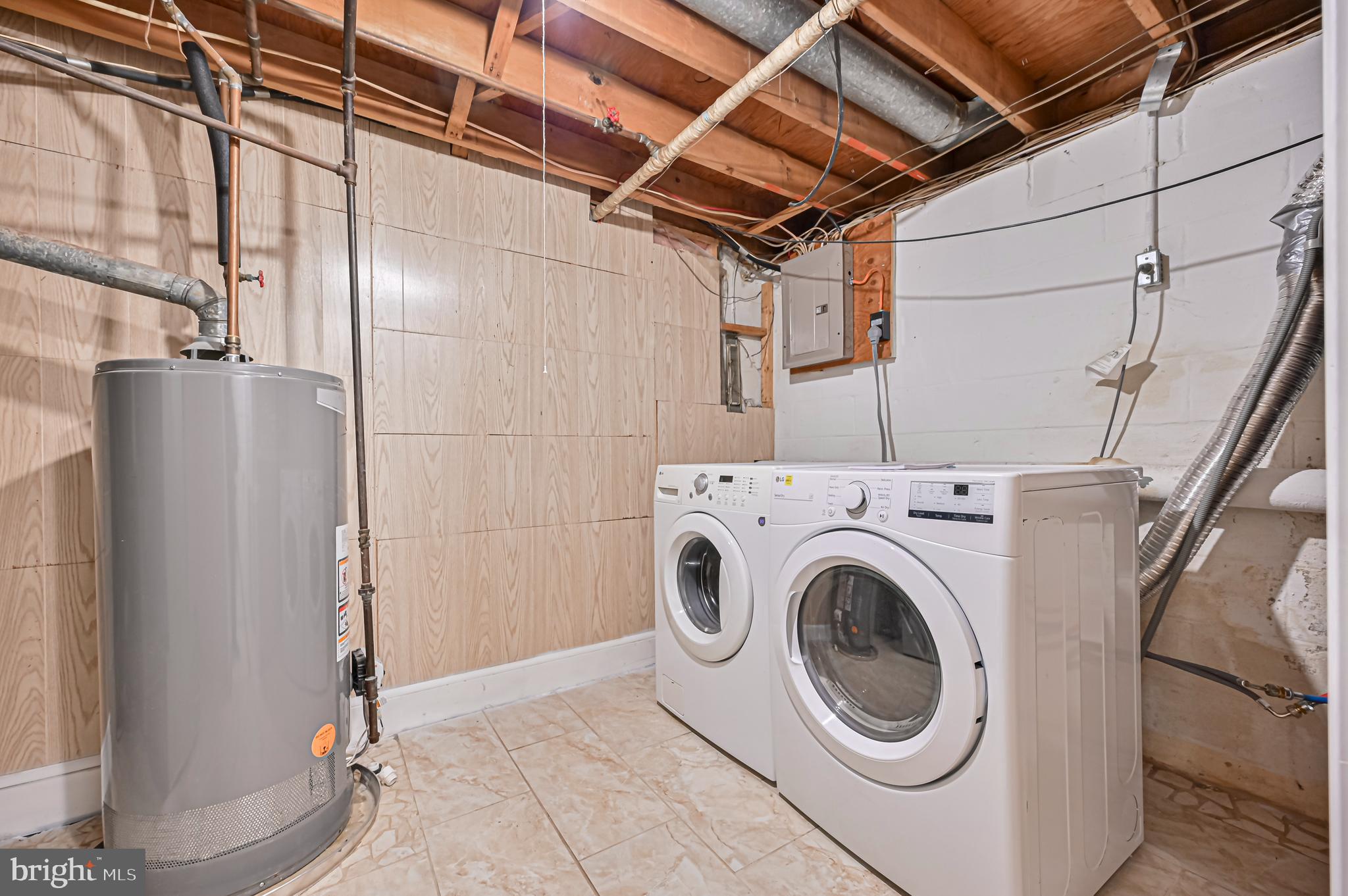 1964 East Oak Road, Unit J4 Vineland, NJ 08361 - Photo 31 of 34 Basement Mechanical Room with W&D