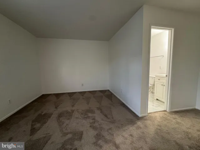 an empty room with a empty space