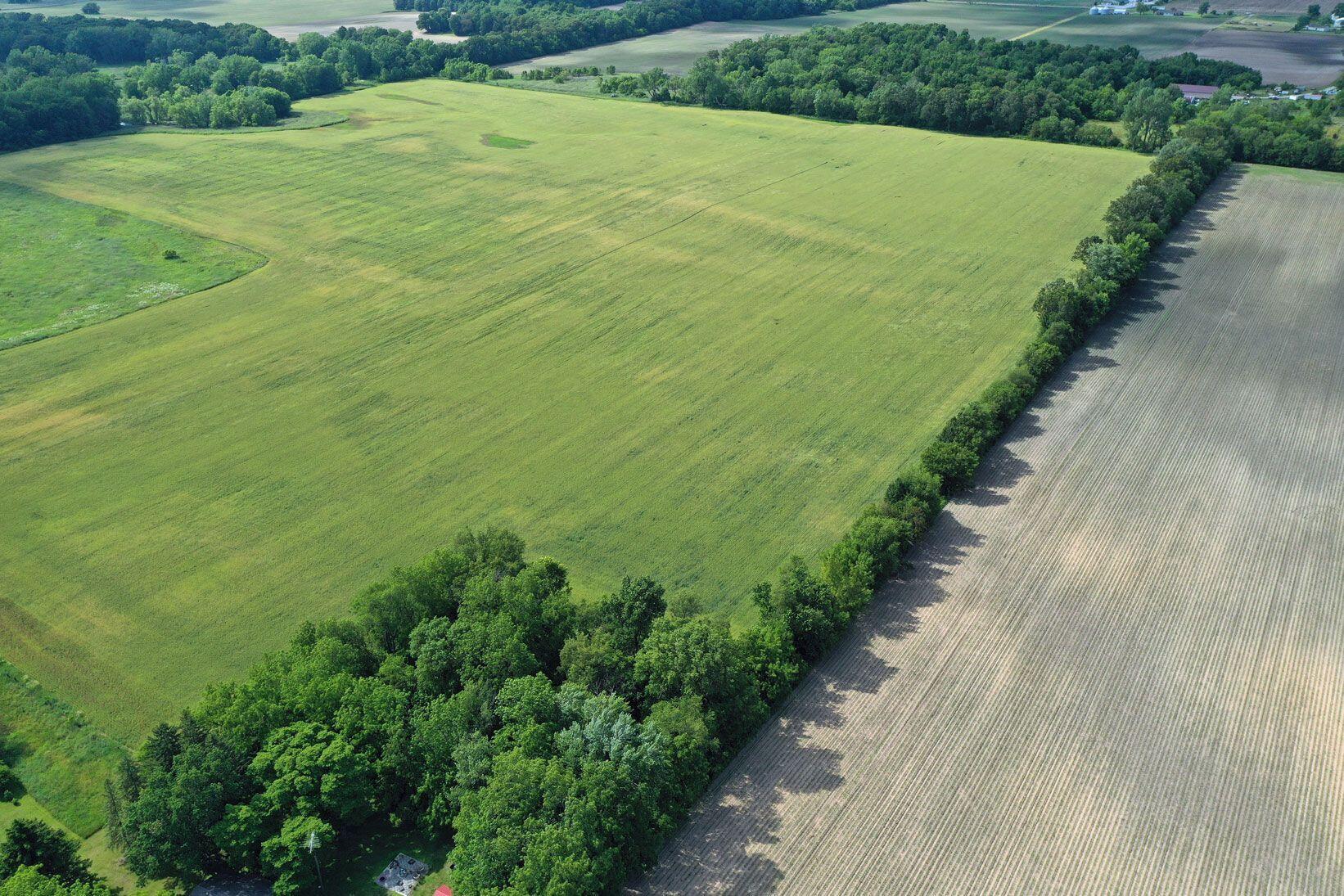 0 Bunkum Road Rensselaer, IN 47978 - Photo 15 of 16 a view of a big yard with lots of green space and mountain view