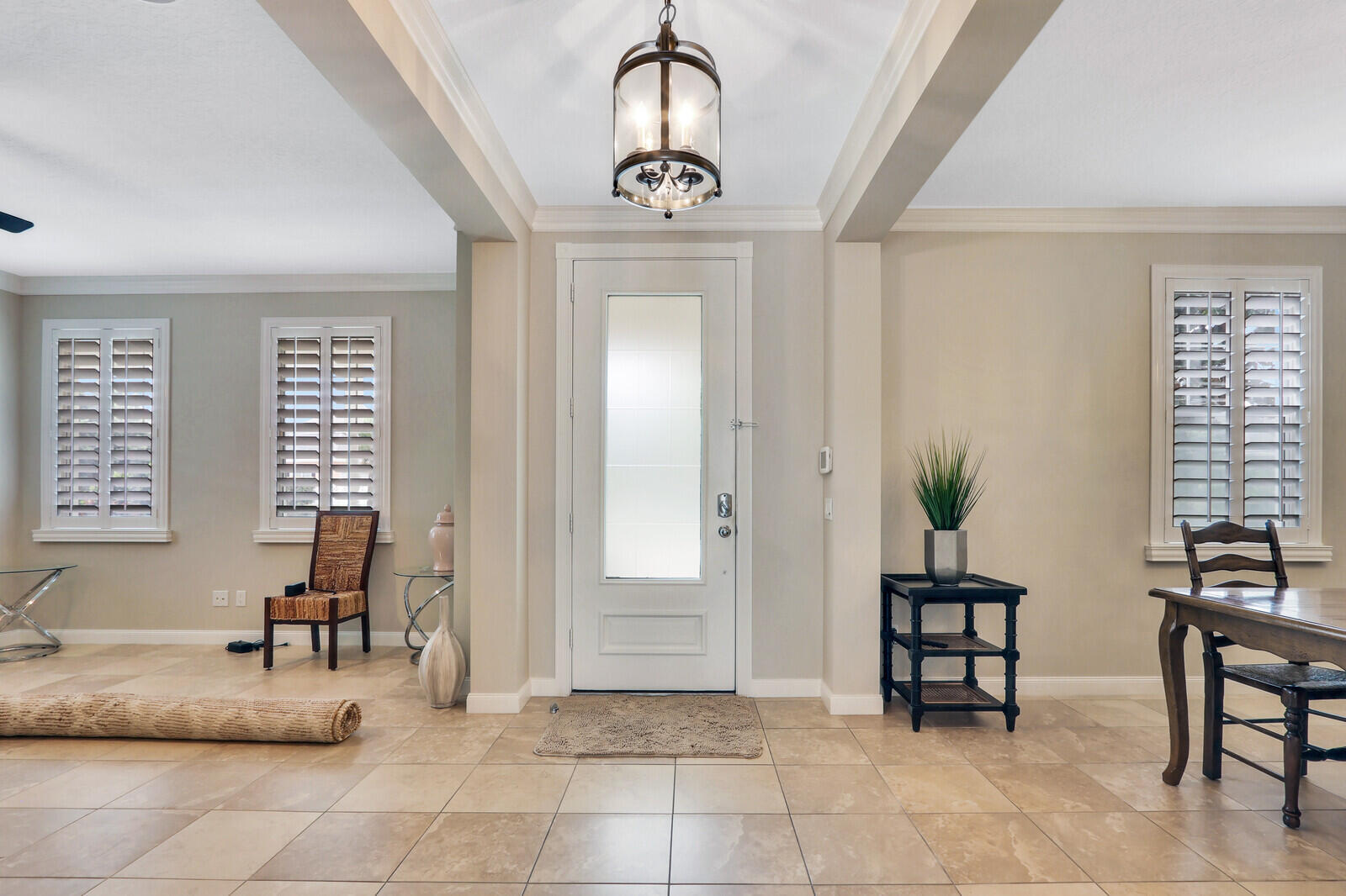 101 St Pierre Way Jupiter, FL 33458 - Photo 5 of 57 a view of hall way with furniture and windows