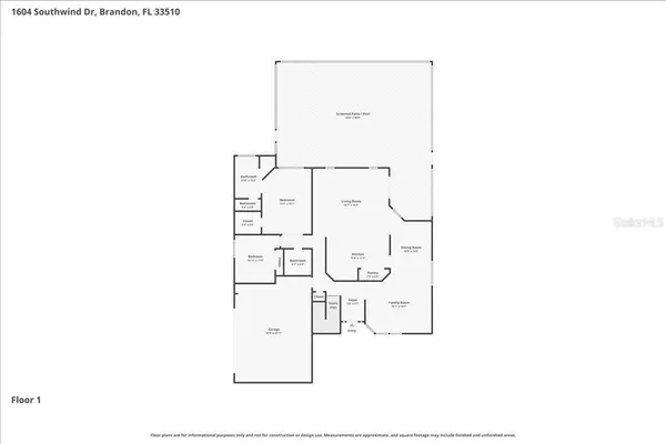 $434,900 | 1604 Southwind Drive, Brandon, FL 33510
