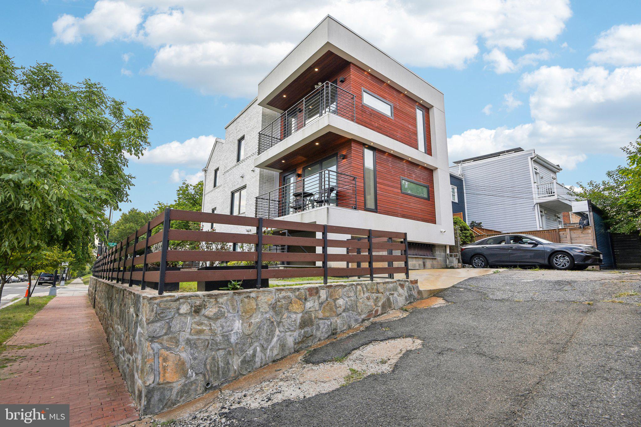 128 17th Street Northeast Washington, DC 20002 - Photo 4 of 42 a view of a house with a patio