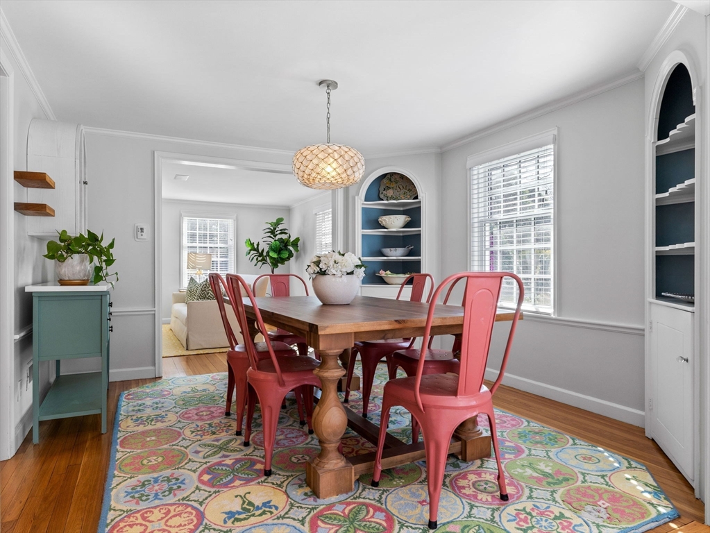 7 Madison Road Wellesley, MA 02481 - Photo 11 of 27 a view of a dining room with furniture