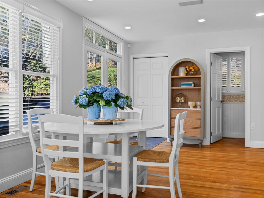 7 Madison Road Wellesley, MA 02481 - Photo 6 of 27 a view of a dining room with furniture and wooden floor