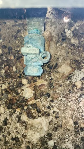 an aerial view of house with yard