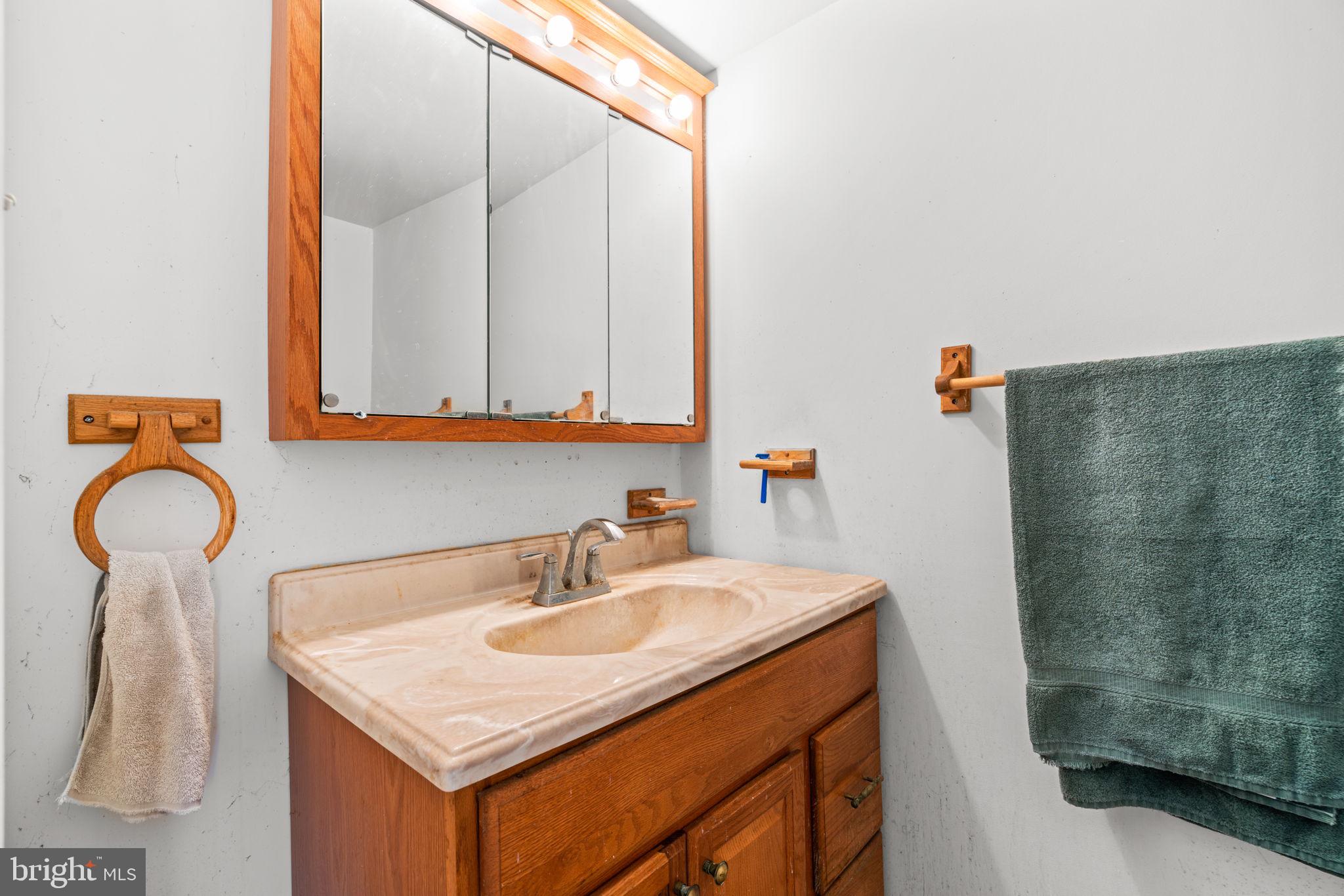 10390 May Wind Court Columbia, MD 21044 - Photo 14 of 29 a bathroom with a sink and a mirror