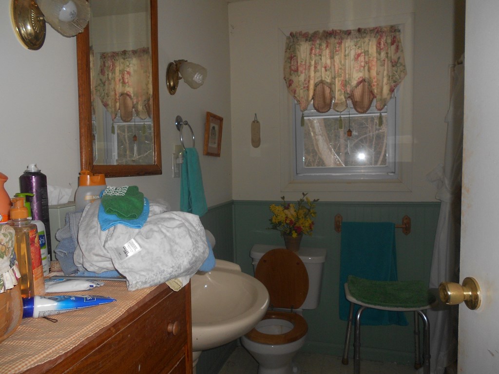 2863 Kinbahe Road Clarion, PA 16214 - Photo 9 of 11 a bathroom with a toilet and a sink