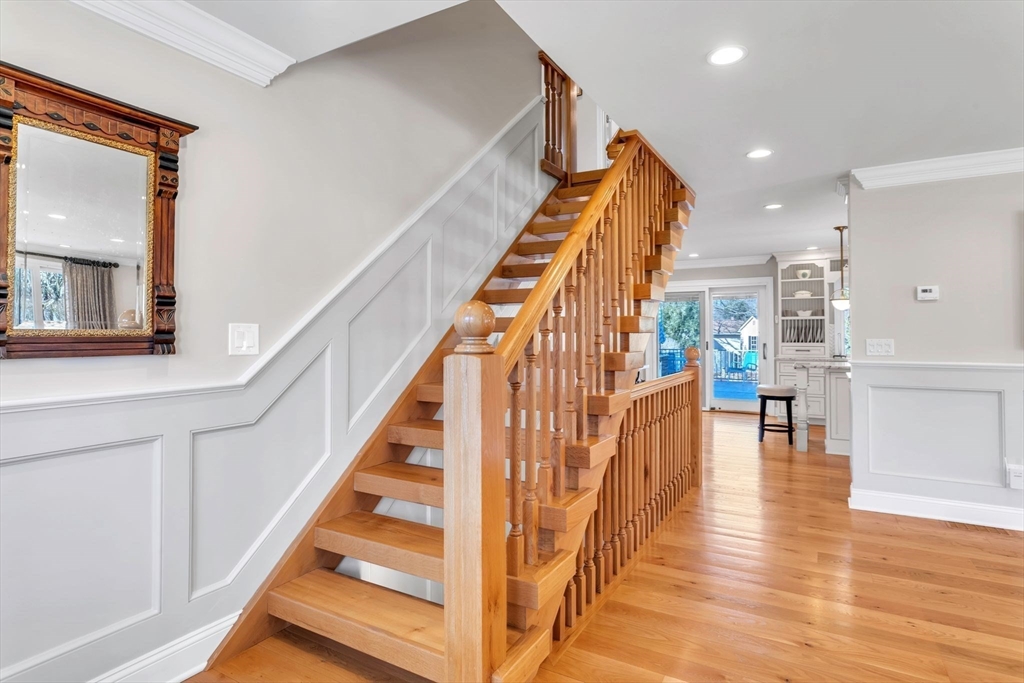84 Willow Brook Road Longmeadow, MA 01106 - Photo 4 of 42 a view of entryway and hall with wooden floor