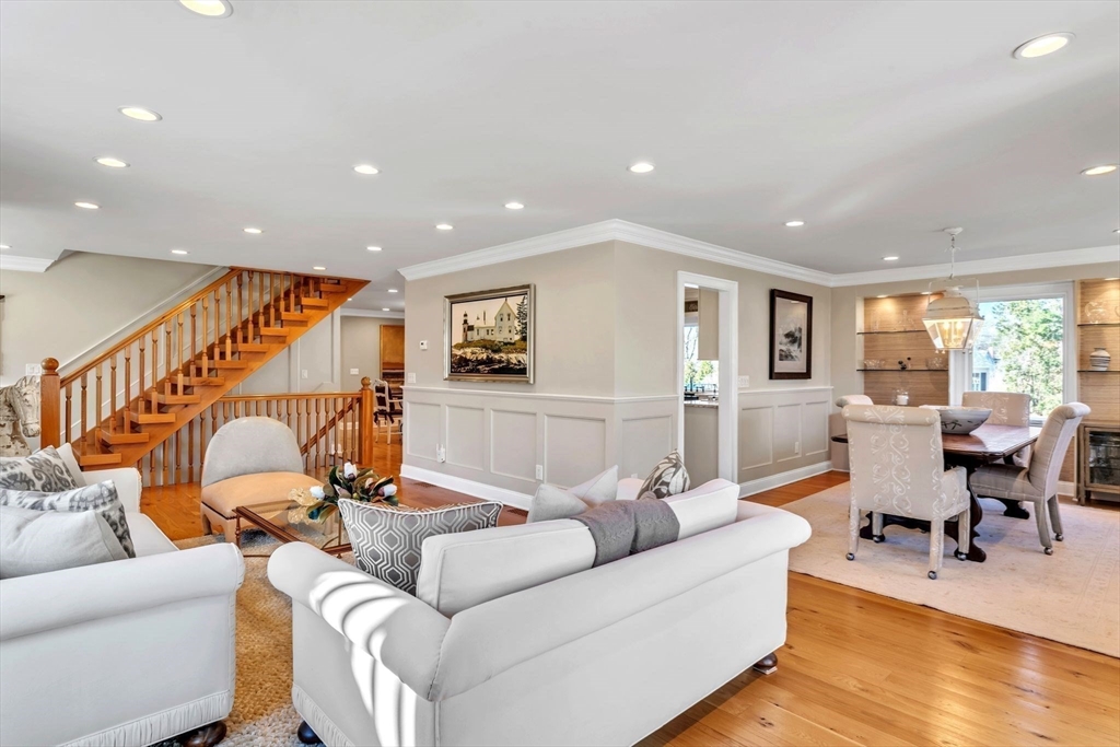 84 Willow Brook Road Longmeadow, MA 01106 - Photo 6 of 42 a living room with furniture and wooden floor