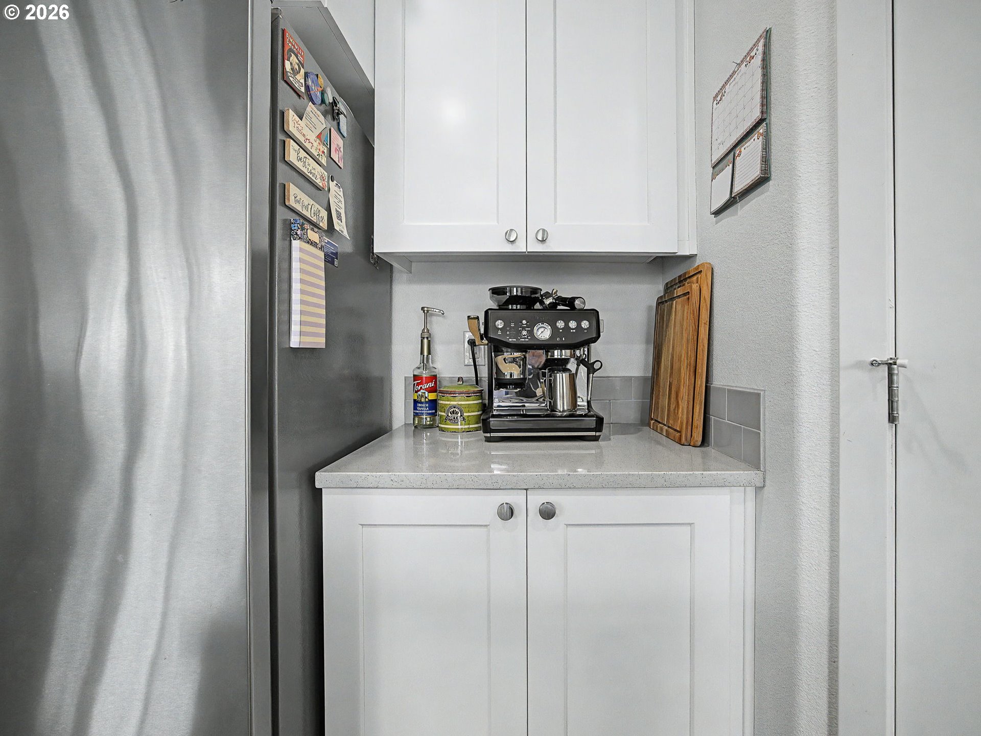 245 Northeast Hill Way Estacada, OR 97023 - Photo 14 of 45 a kitchen with stainless steel appliances granite countertop a refrigerator and a stove