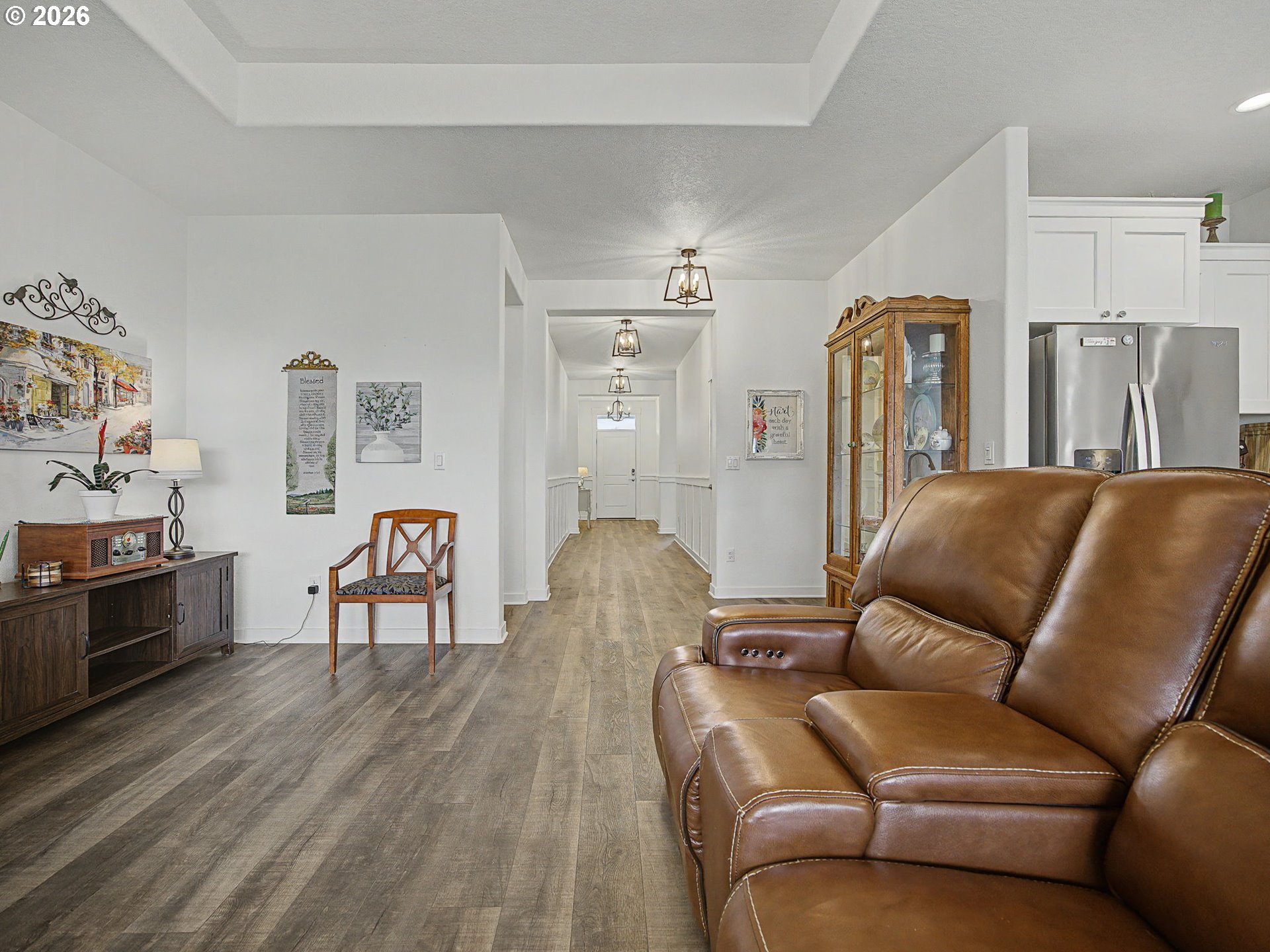 245 Northeast Hill Way Estacada, OR 97023 - Photo 20 of 45 a living room with furniture and a wooden floor