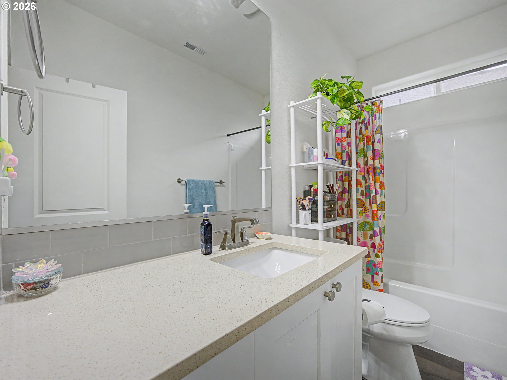 245 Northeast Hill Way Estacada, OR 97023 - Photo 6 of 45 a bathroom with a sink toilet and shower