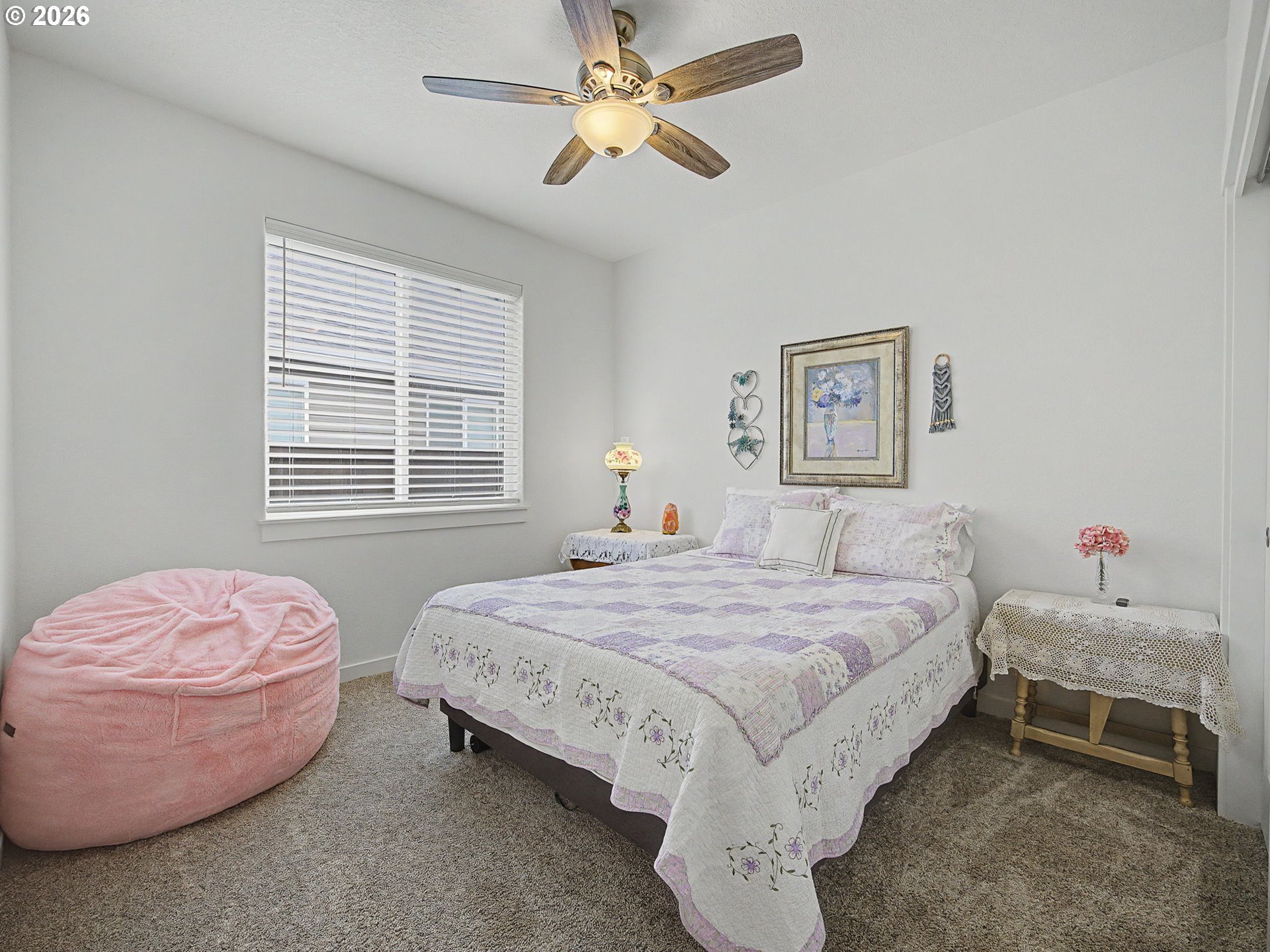 245 Northeast Hill Way Estacada, OR 97023 - Photo 7 of 45 a bedroom with a bed and a window