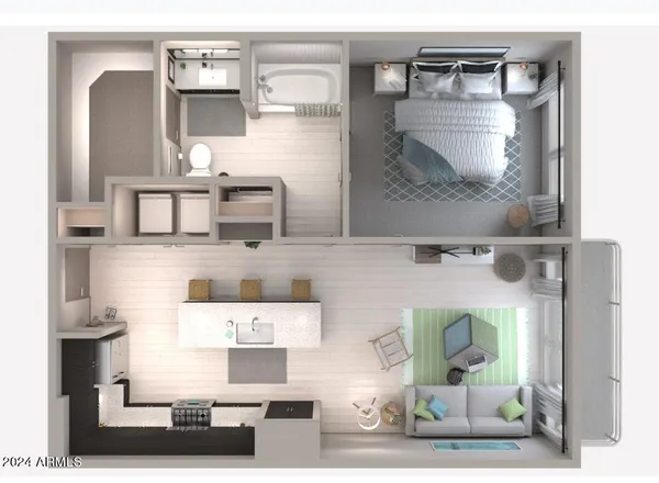 $1,526 | 3601 North Central Avenue, Unit A4, Phoenix, AZ 85012