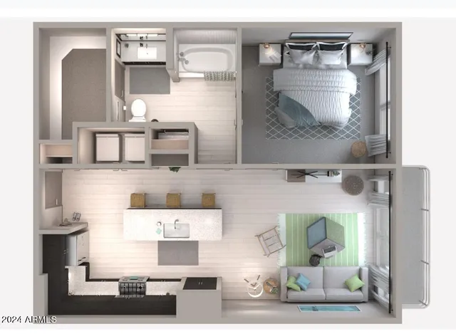 $1,521 | 3601 North Central Avenue, Unit A4, Phoenix, AZ 85012