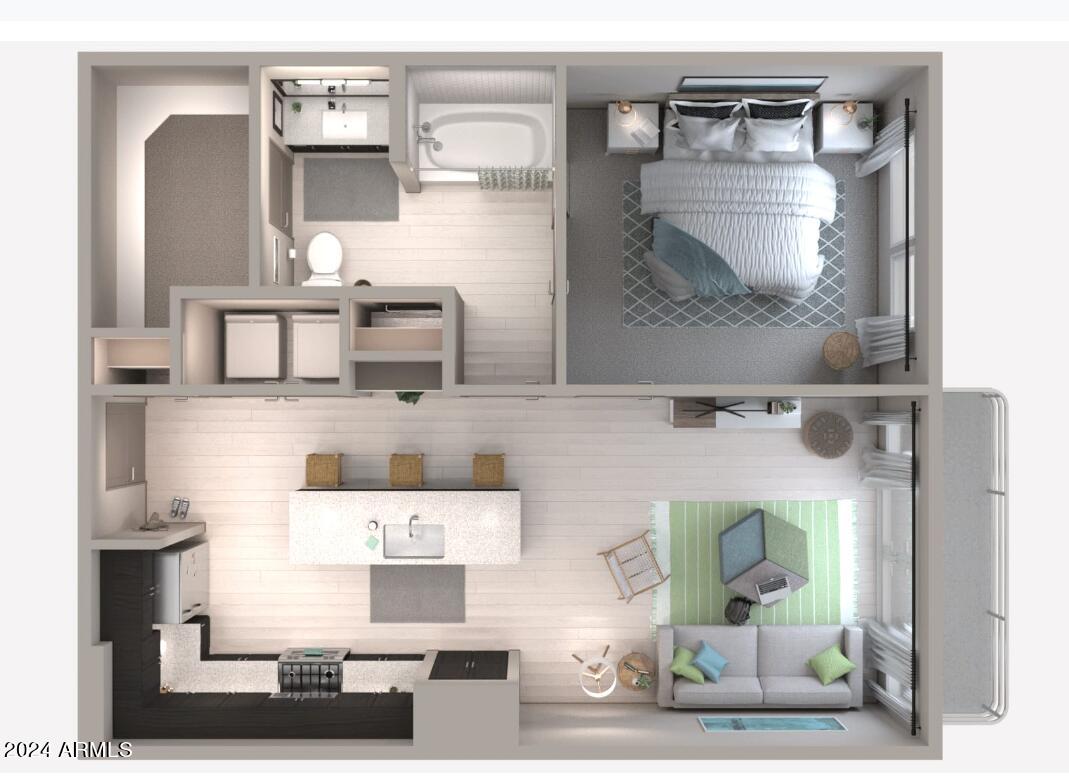 3601 North Central Avenue, Unit A4 Phoenix, AZ 85012 - Photo 9 of 9 A4