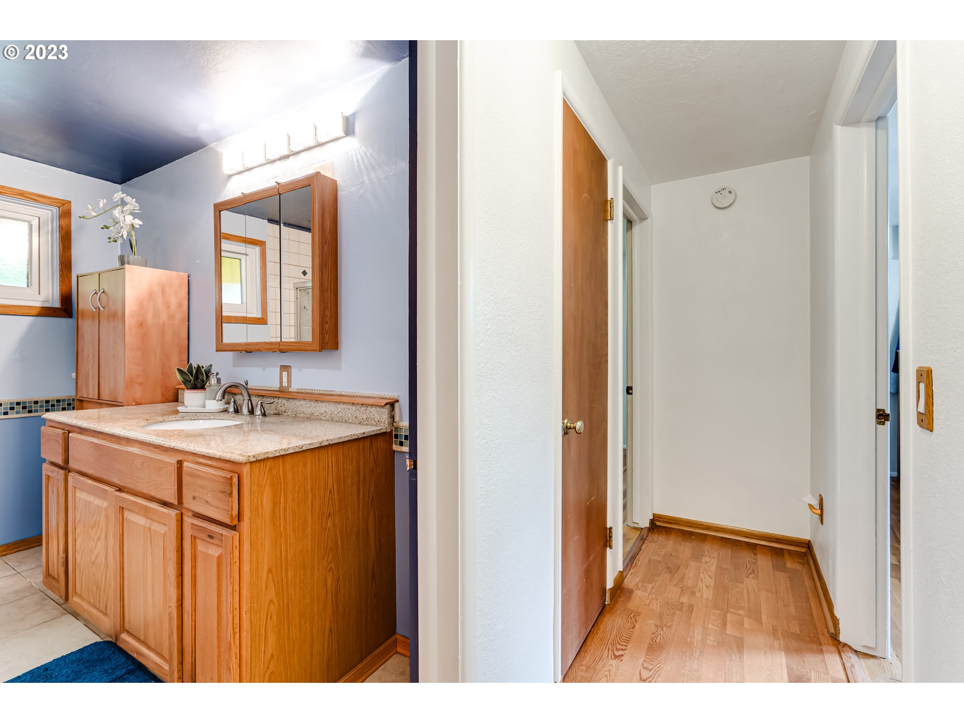 959 Laurelhurst Drive Eugene, OR 97402 - Photo 19 of 30 a bathroom with a sink and a mirror