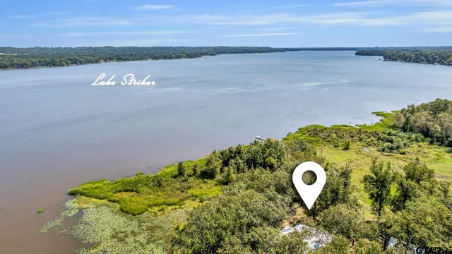 a view of lake and mountain