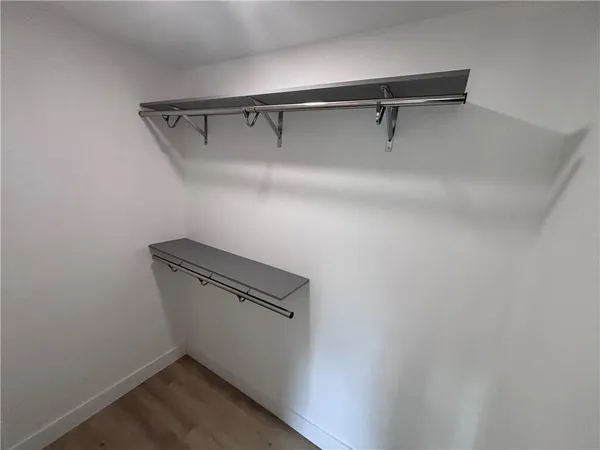 a view of walk in closet