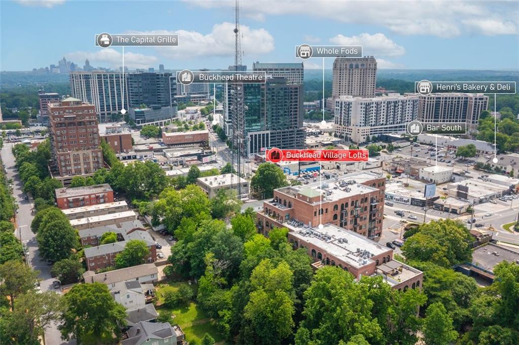 3235 Roswell Road Northeast, Unit 702 Atlanta, GA 30305 - Photo 13 of 16 a city view