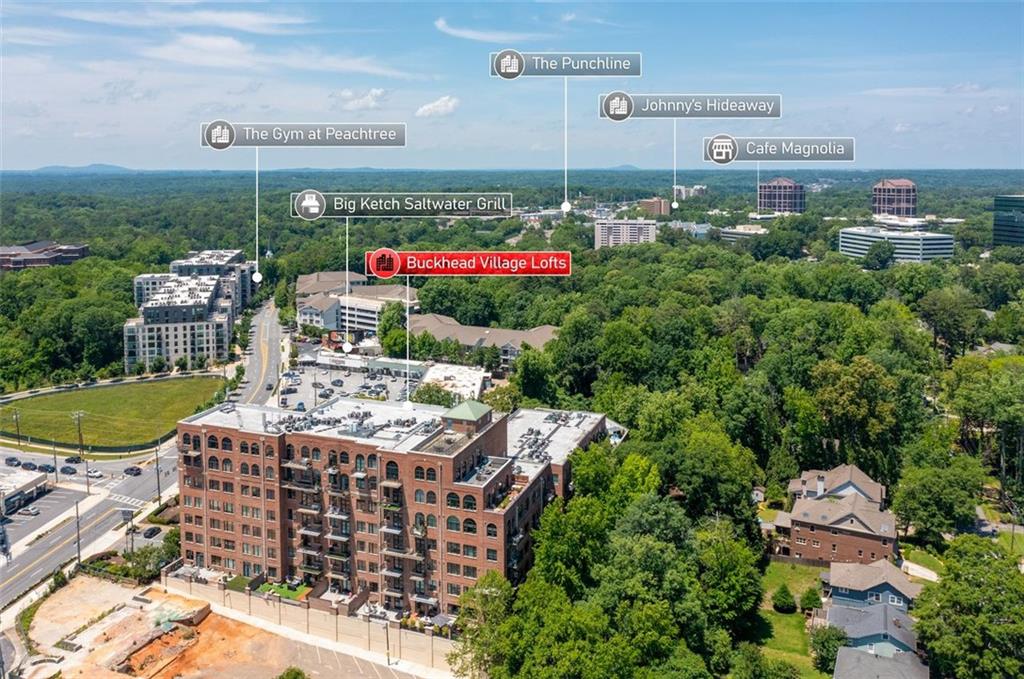 3235 Roswell Road Northeast, Unit 702 Atlanta, GA 30305 - Photo 10 of 16 a picture of city view