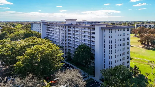 a view of a city with tall buildings
