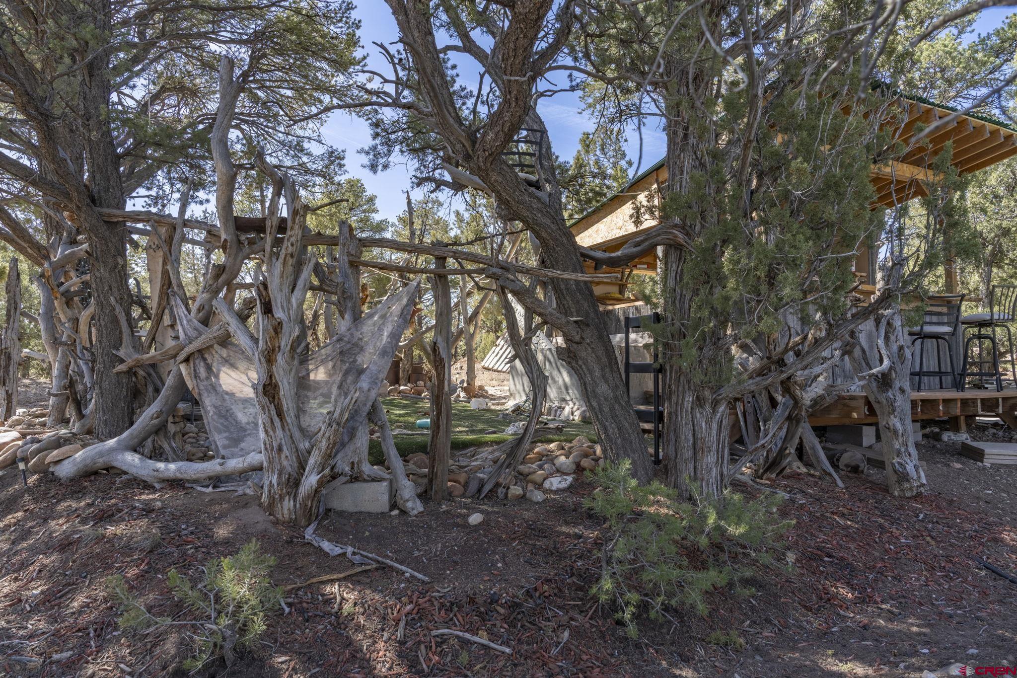 719 Rancho Durango Road Durango, CO 81303 - Photo 13 of 35 a backyard of a house with lots of green space