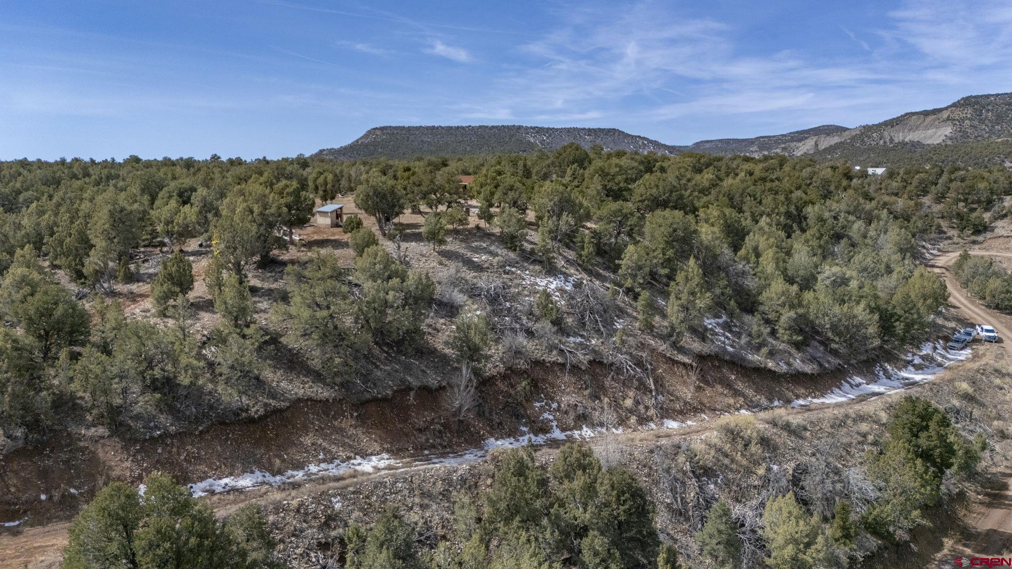 719 Rancho Durango Road Durango, CO 81303 - Photo 28 of 35 a view of a city with mountains in the background