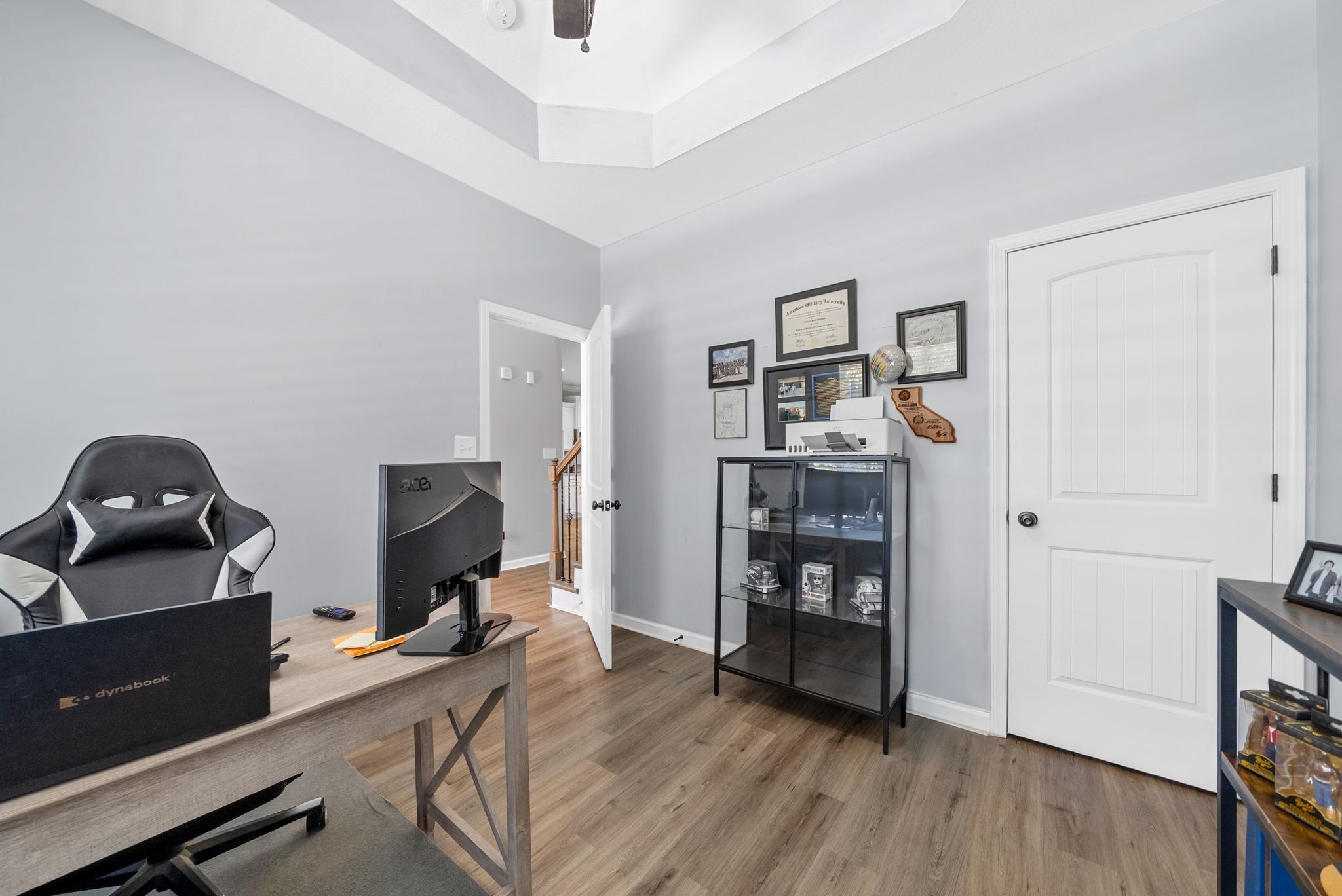 1663 Southside Road Southside, TN 37171 - Photo 27 of 59 a view of a workspace with furniture and a window
