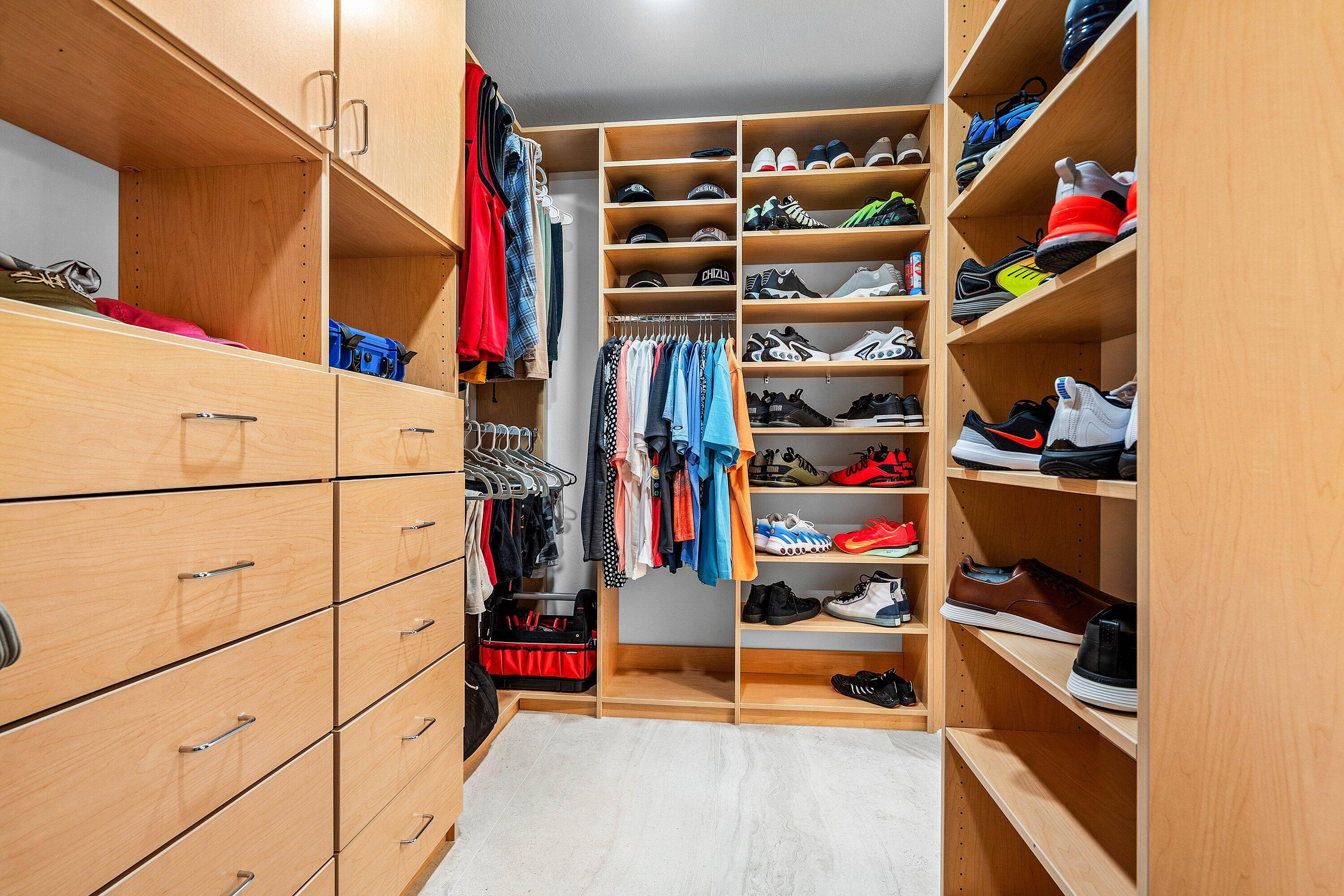 13112 Sentry Palm Court, Unit B Delray Beach, FL 33484 - Photo 15 of 17 Primary Closet Custom