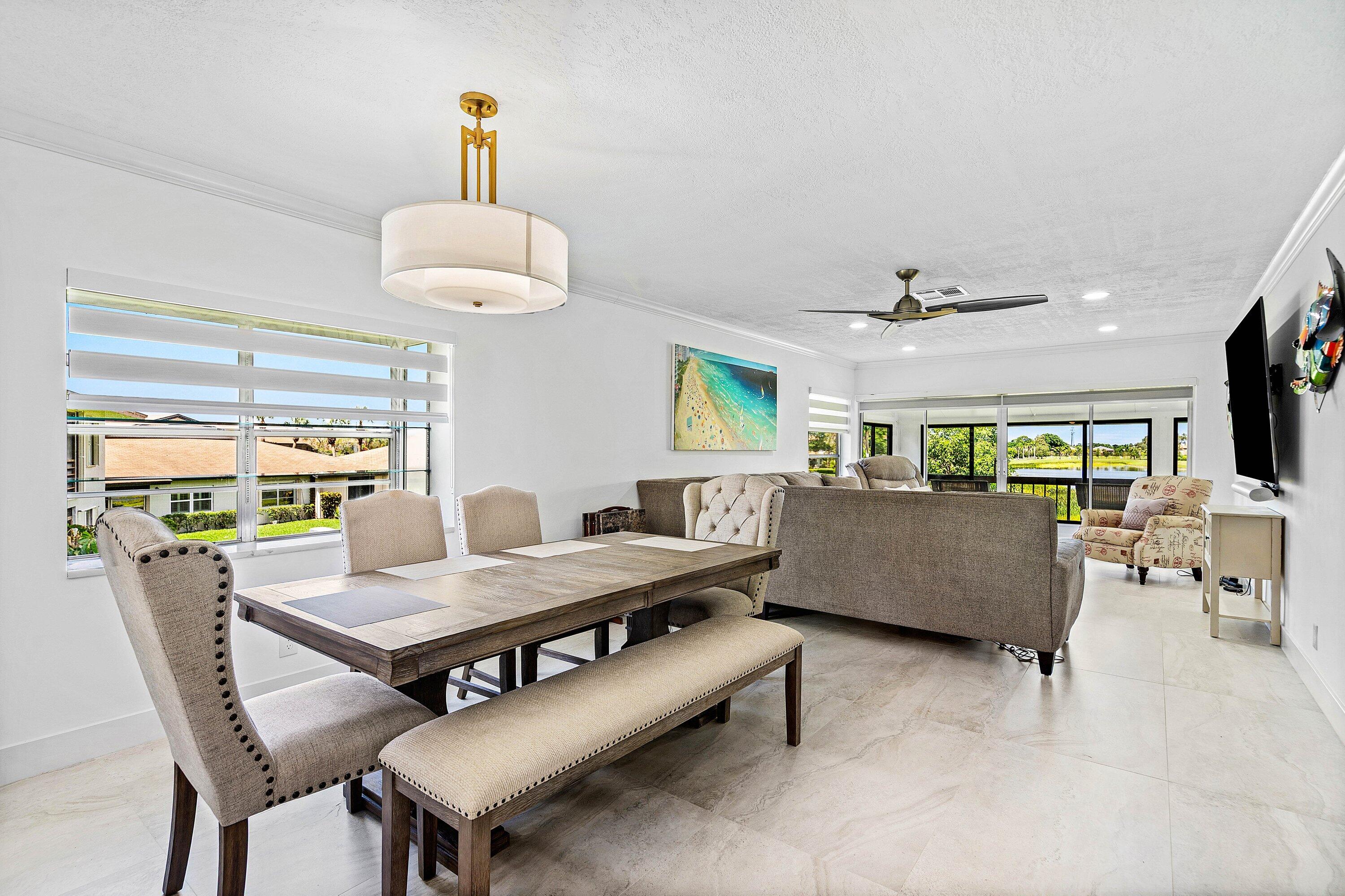 13112 Sentry Palm Court, Unit B Delray Beach, FL 33484 - Photo 8 of 17 Dining Room/Living Room